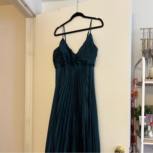 Abercrombie & Fitch Deep Teal Maxi Dress